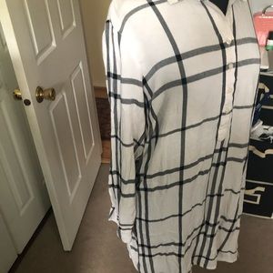 Old Navy Flannel Print Tunic